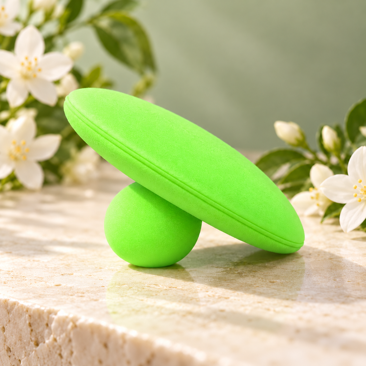 Green Disc Makeup Sponge – Boxed - Image 4